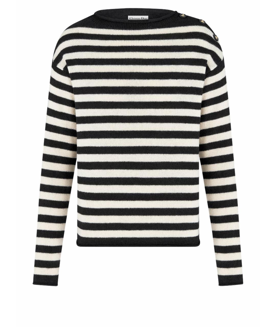 CHRISTIAN DIOR Бежевый хлопковый джемпер / свитер, фото 1