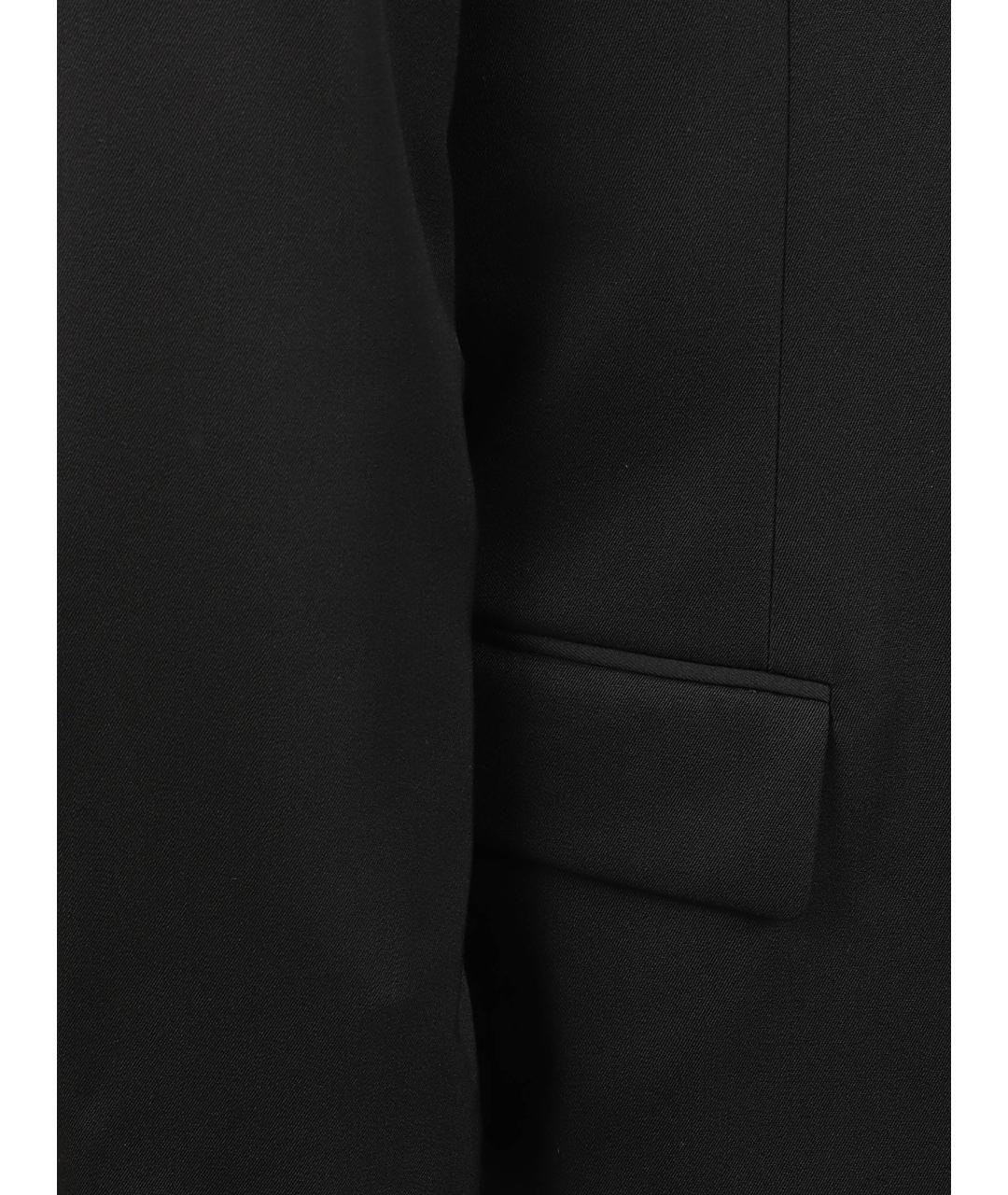 BALENCIAGA Черный шерстяной пиджак, фото 2