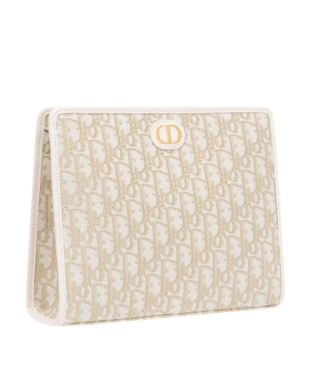 CHRISTIAN DIOR Бежевая косметичка, фото 1