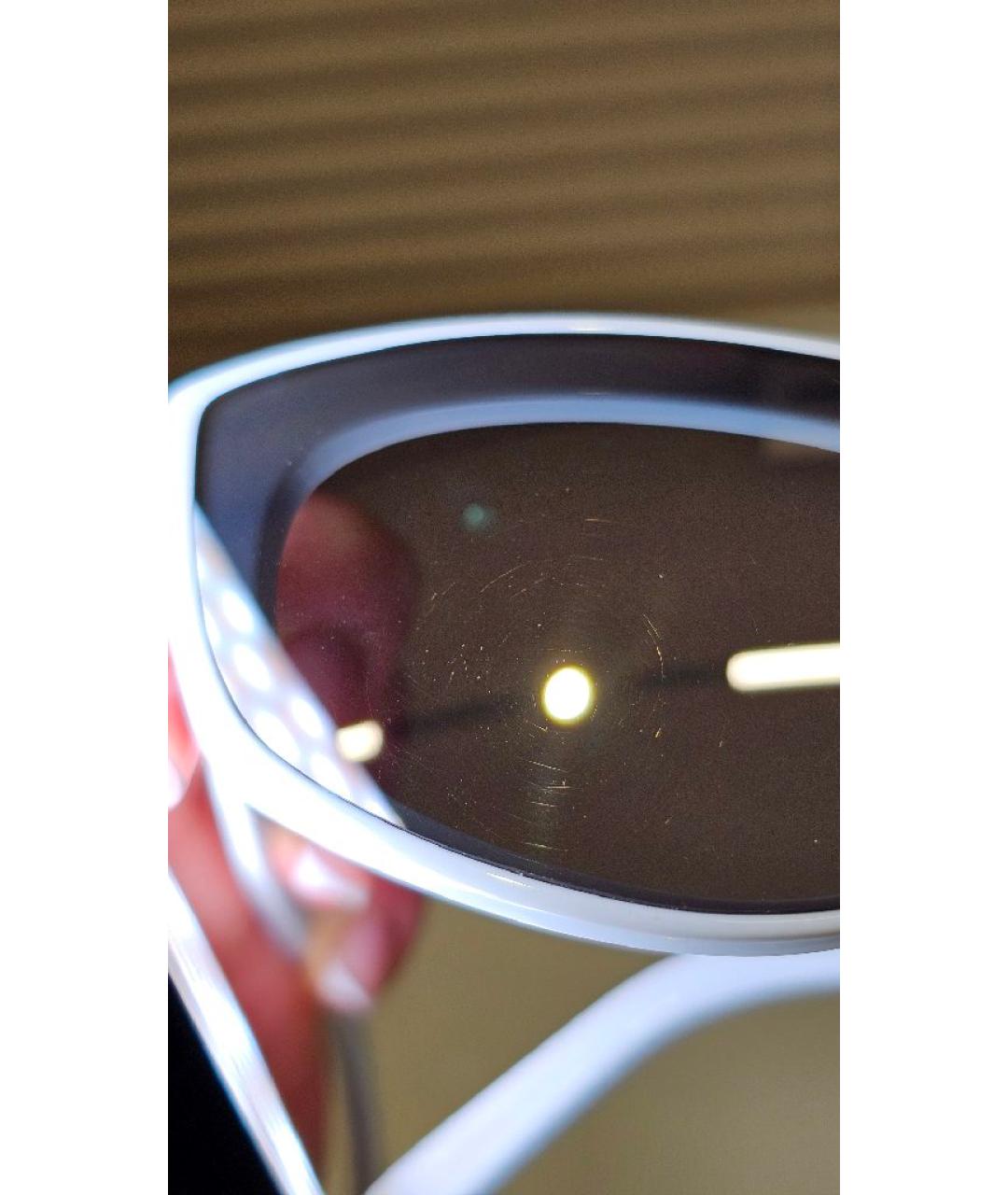 GIVENCHY Белые пластиковые солнцезащитные очки, фото 8