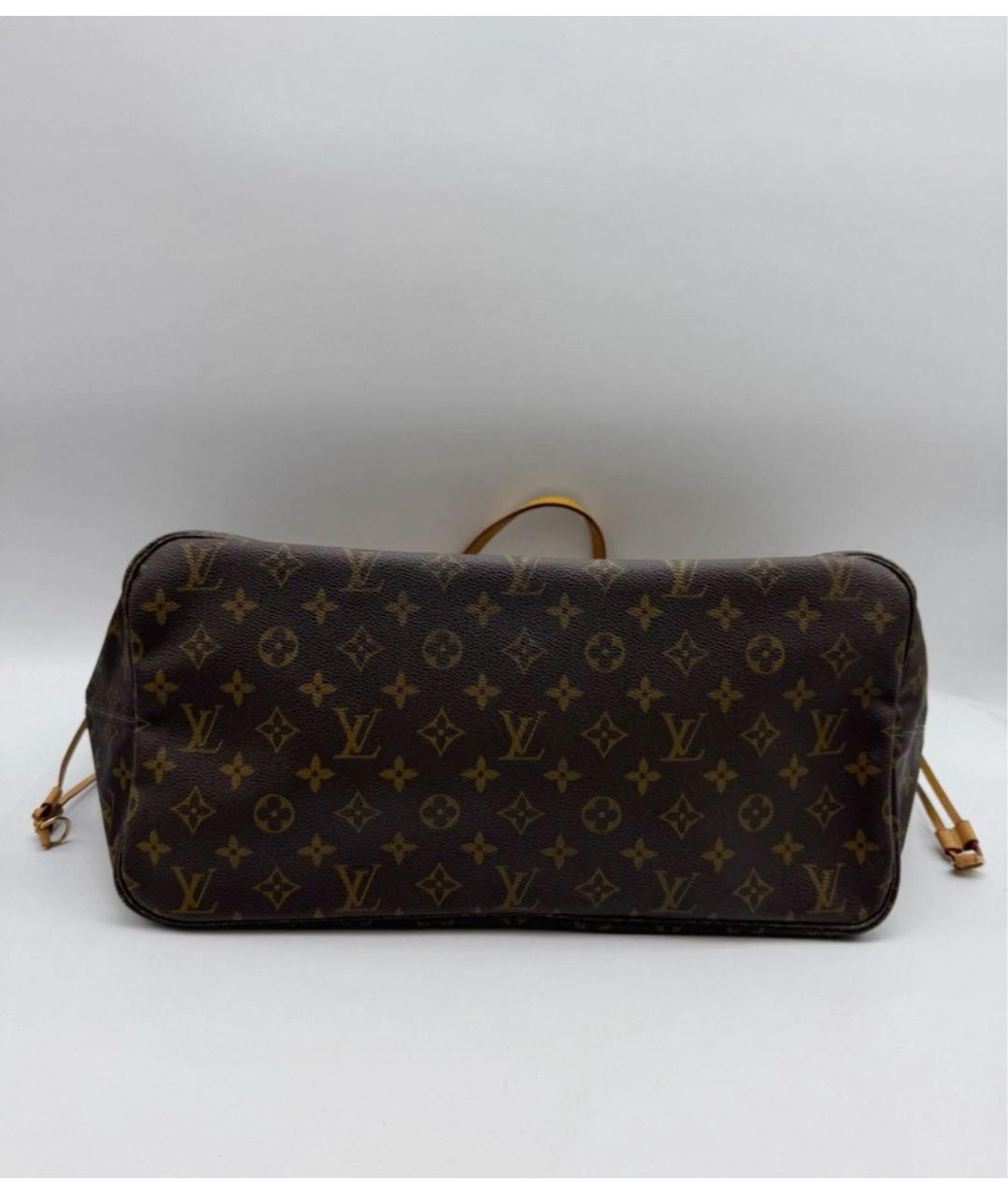 LOUIS VUITTON Коричневая сумка тоут, фото 4