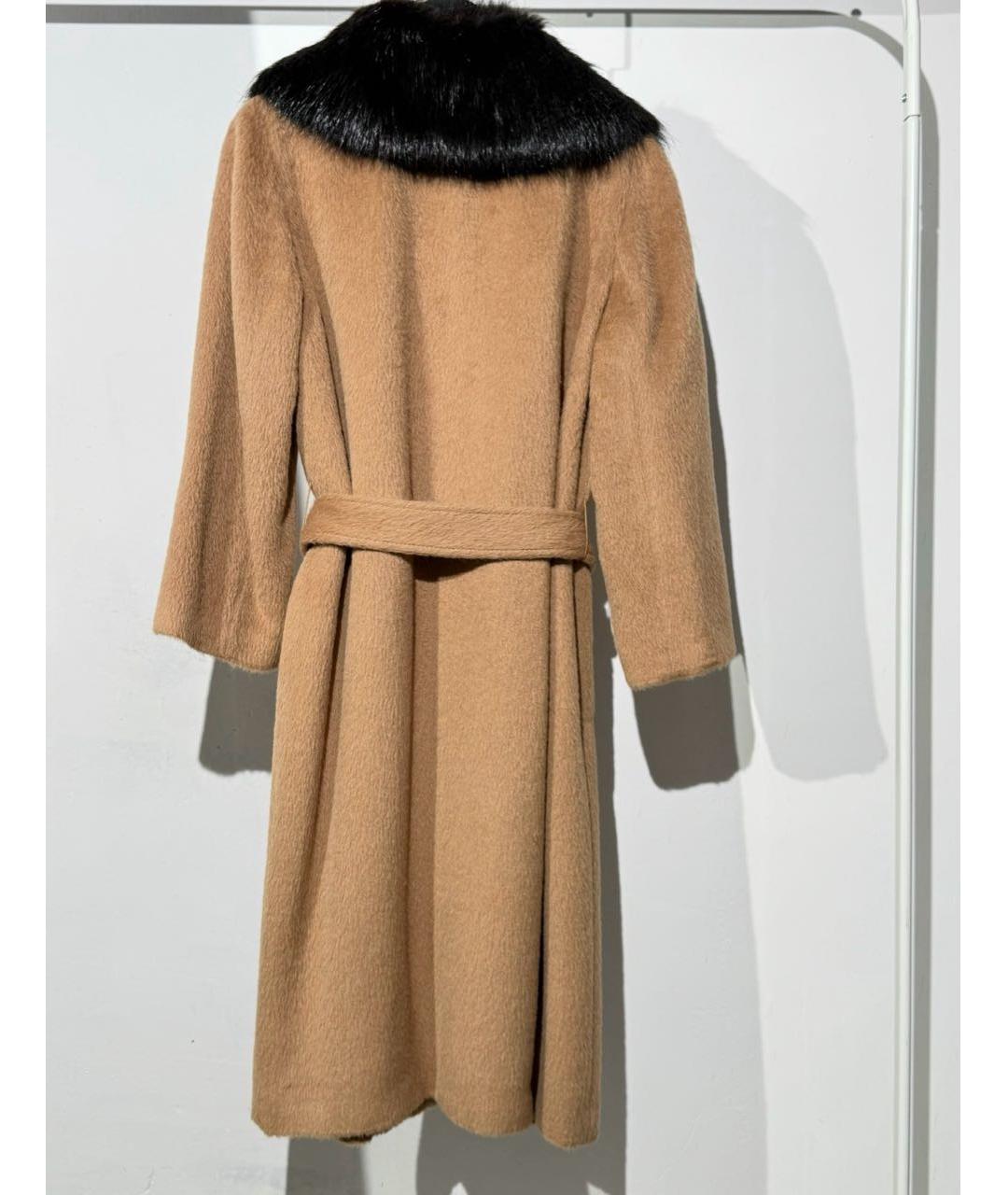 DOLCE&GABBANA Бежевое шерстяное пальто, фото 2