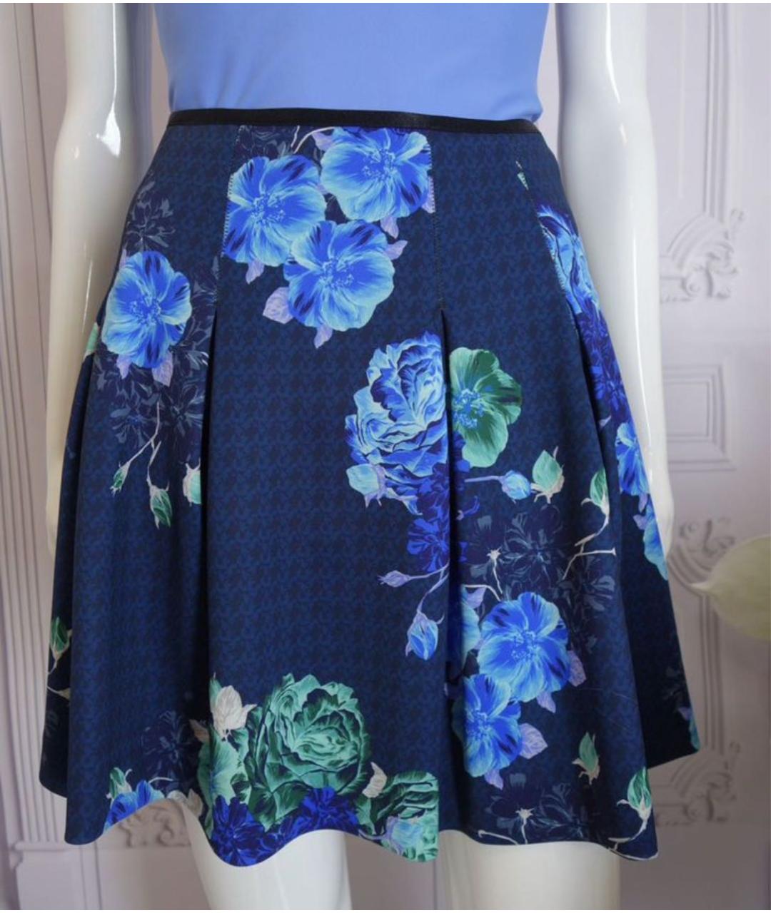 PINKO Мульти хлопковая юбка мини, фото 4