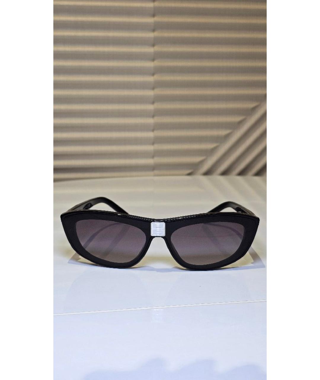GIVENCHY Черные пластиковые солнцезащитные очки, фото 9