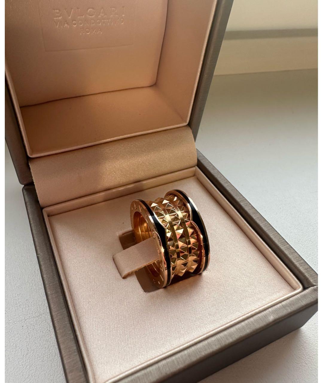 BVLGARI Золотое кольцо из розового золота, фото 2