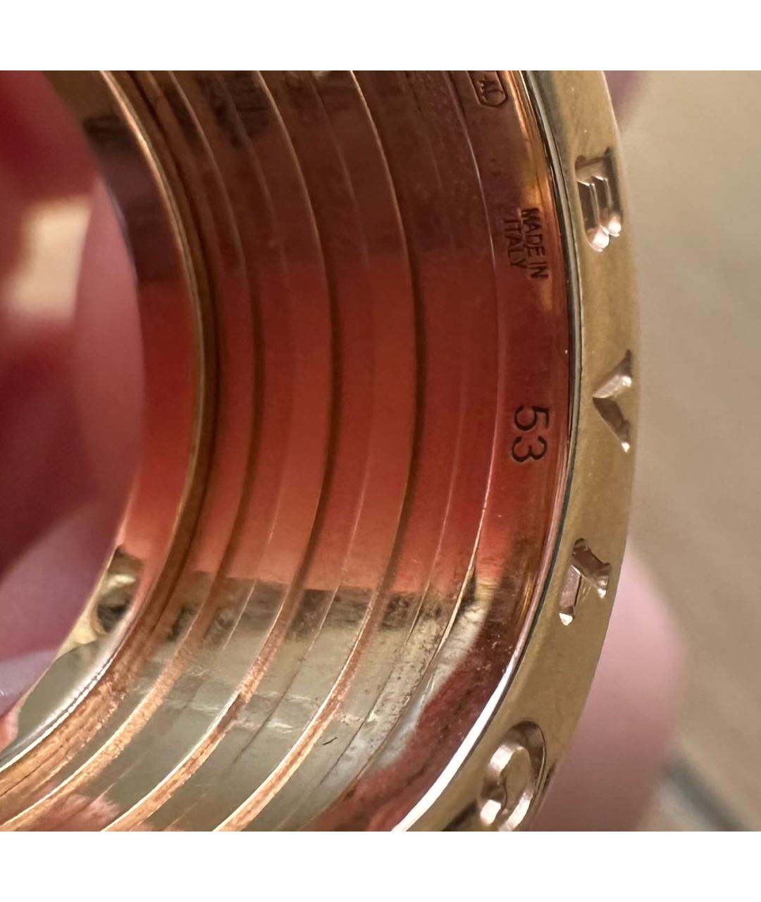 BVLGARI Золотое кольцо из розового золота, фото 6