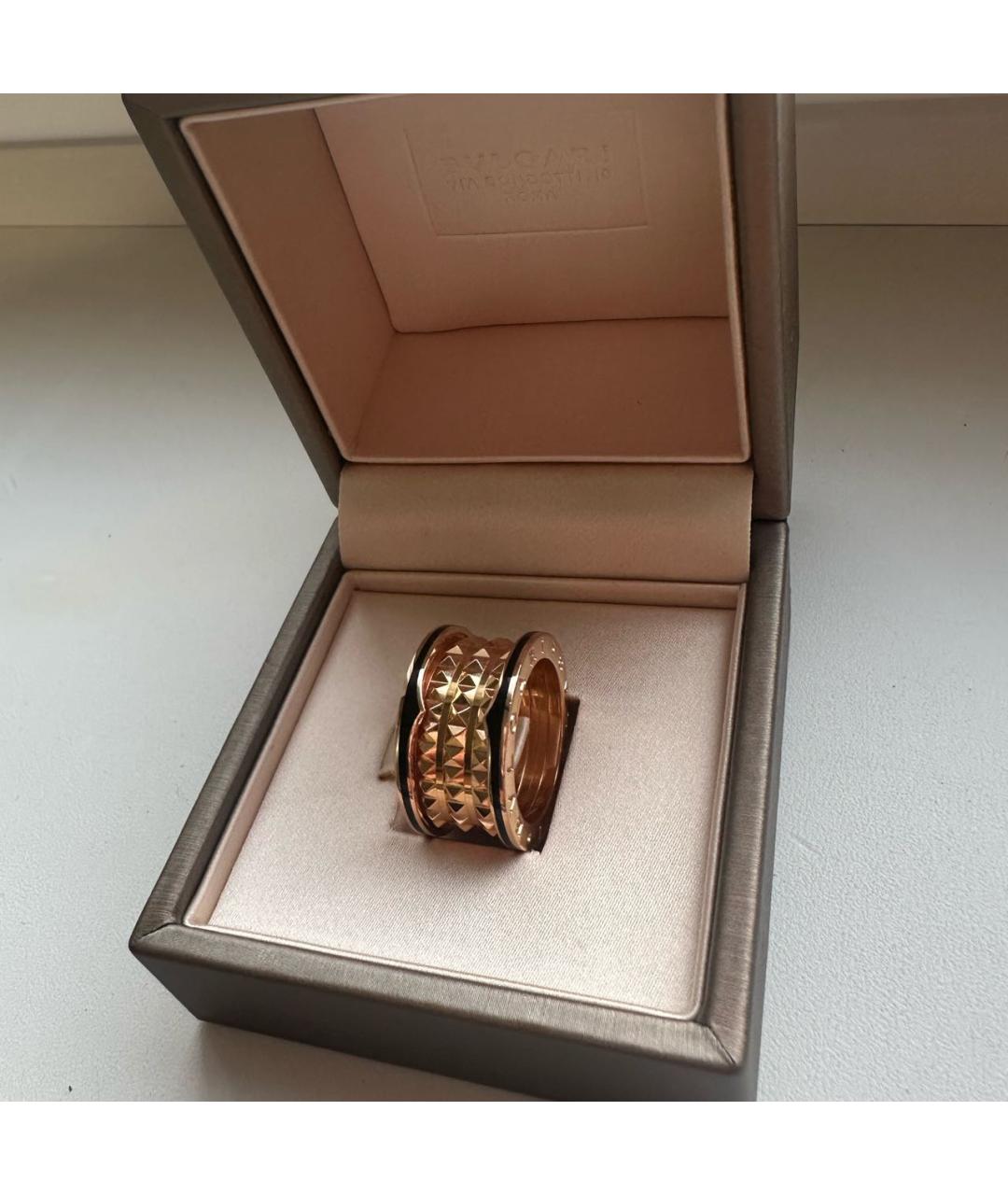 BVLGARI Золотое кольцо из розового золота, фото 7