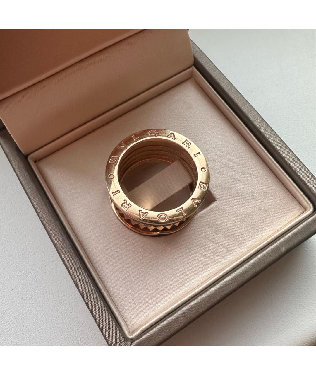 BVLGARI Золотое кольцо из розового золота, фото 3