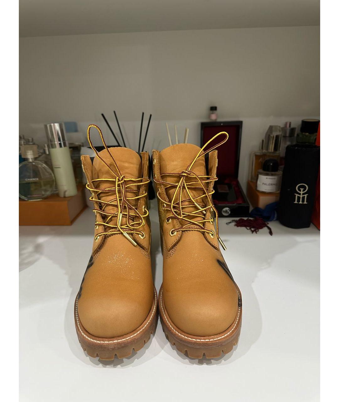 JIMMY CHOO Коричневые замшевые ботинки, фото 2