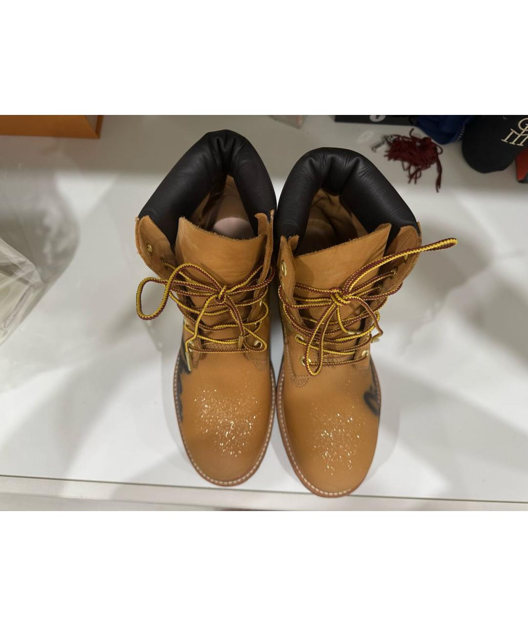 JIMMY CHOO Коричневые замшевые ботинки, фото 3