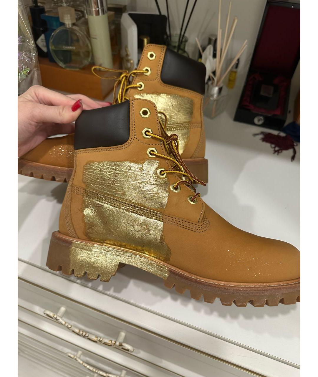 JIMMY CHOO Коричневые замшевые ботинки, фото 7