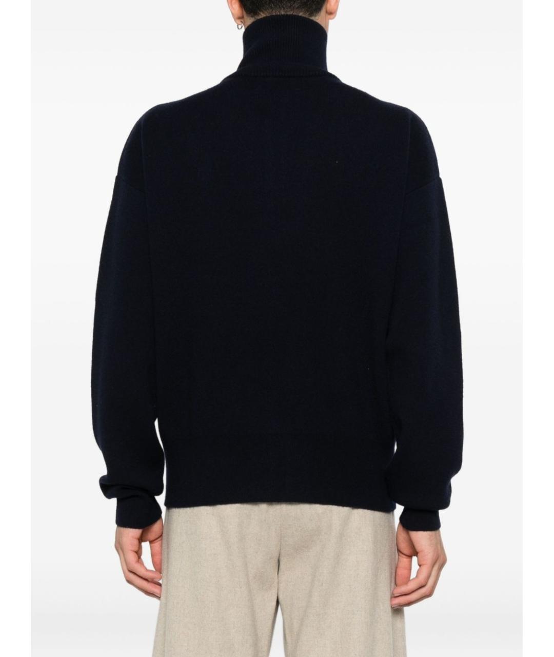 EXTREME CASHMERE Синий кашемировый кардиган, фото 2