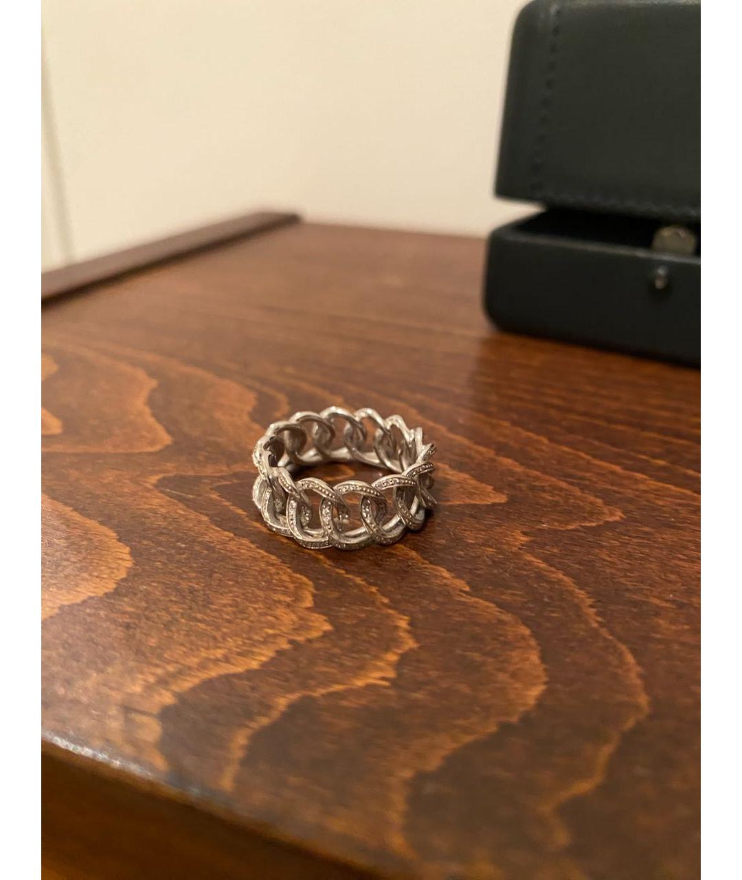GRAFF Серебряное кольцо из белого золота, фото 4