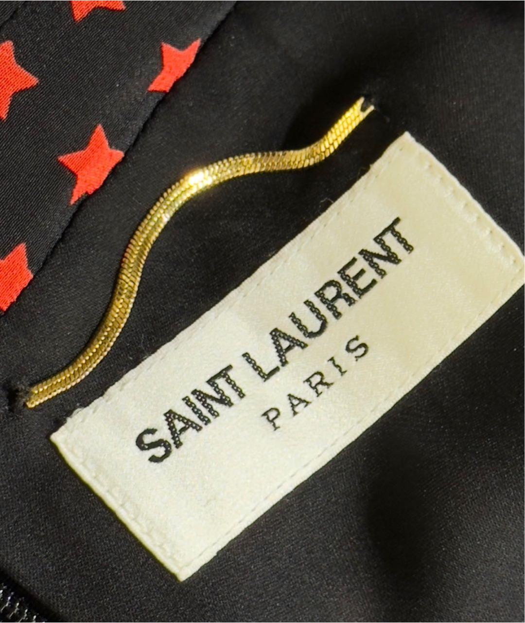 SAINT LAURENT Мульти шелковое повседневное платье, фото 3