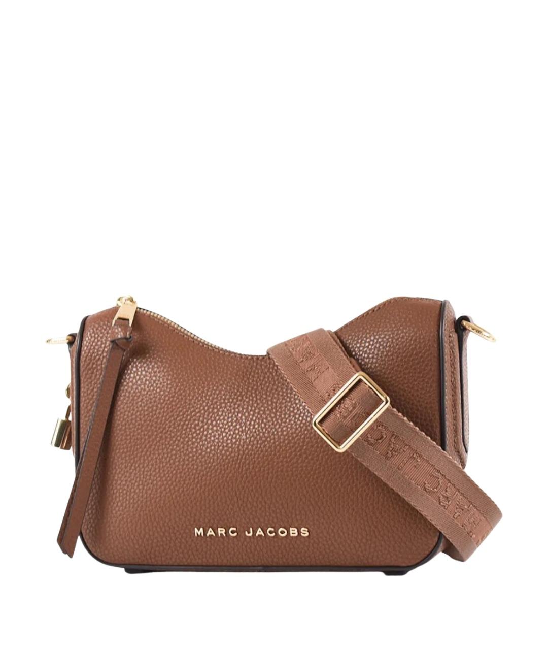 MARC JACOBS Коричневая кожаная сумка через плечо, фото 1