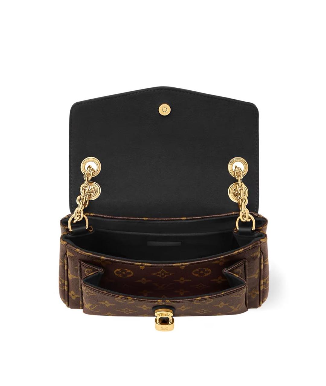 LOUIS VUITTON Коричневая сумка через плечо, фото 3