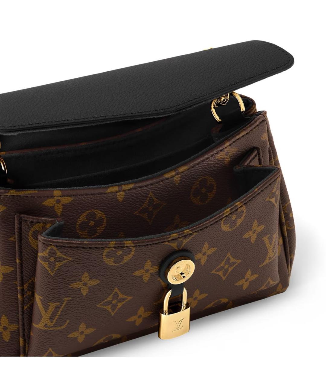 LOUIS VUITTON Коричневая сумка через плечо, фото 4