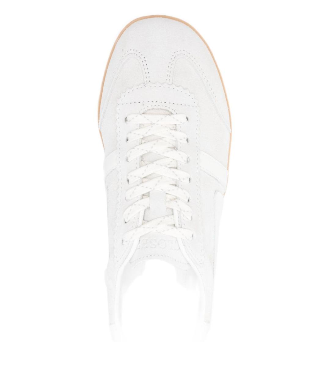 CLOSED Белые замшевые кроссовки, фото 3