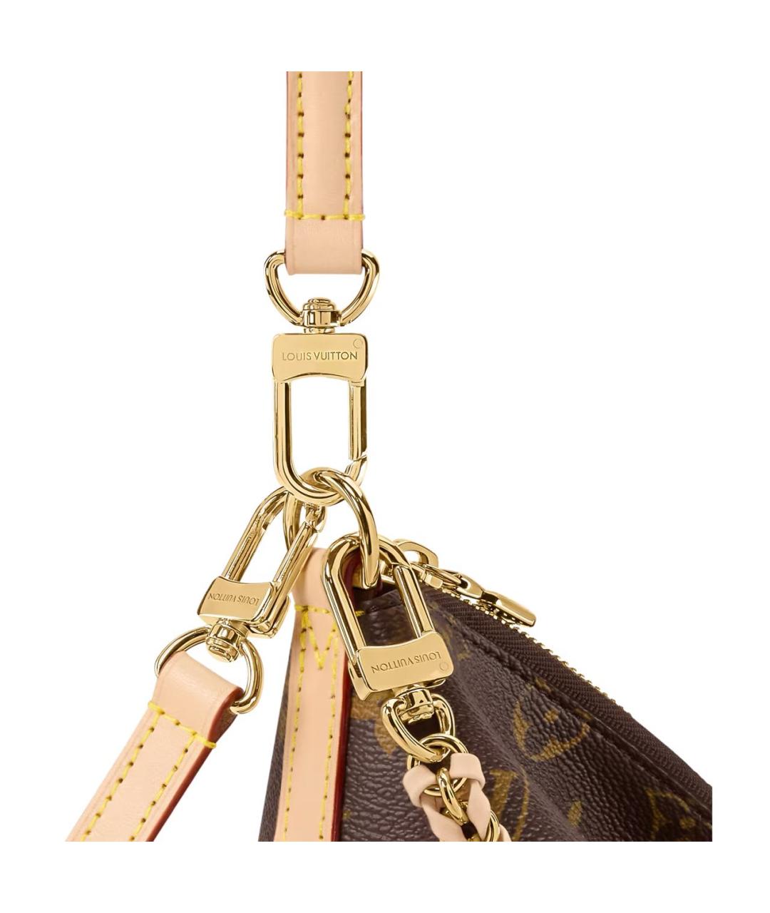 LOUIS VUITTON Коричневая сумка через плечо, фото 5