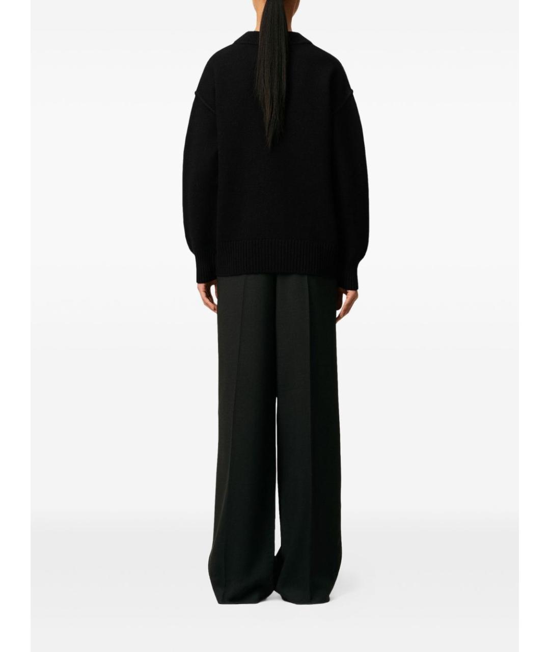 Ami Paris Черный шерстяной кардиган, фото 5