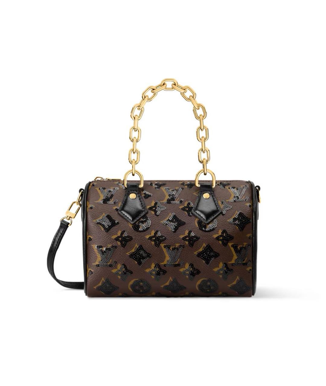 LOUIS VUITTON Коричневая сумка через плечо, фото 6