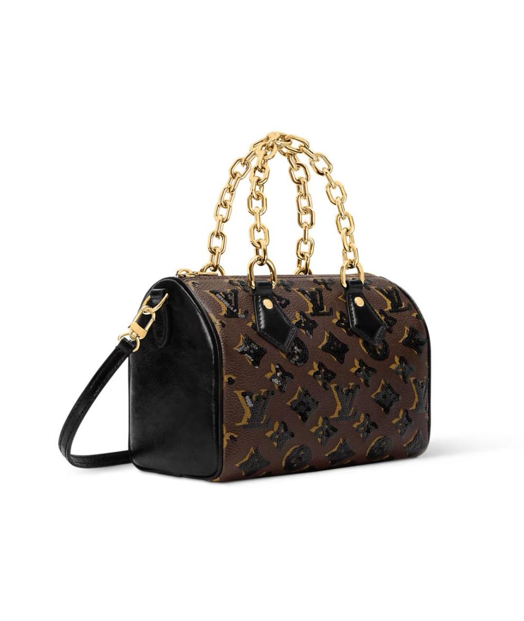 LOUIS VUITTON Коричневая сумка через плечо, фото 3