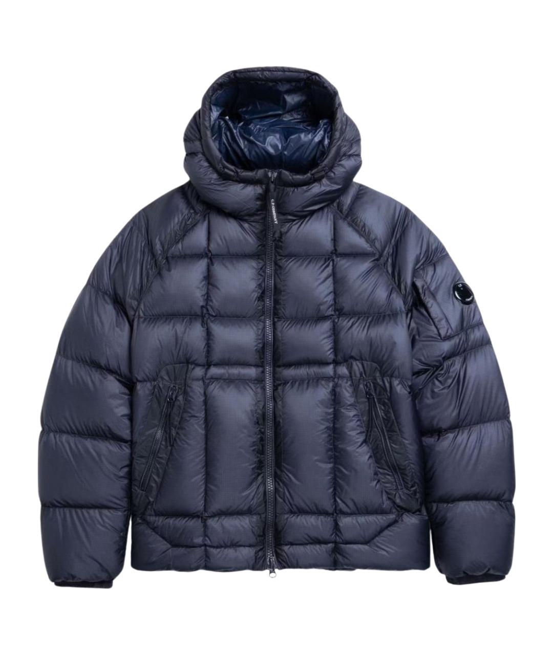 CP COMPANY Темно-синяя полиэстеровая куртка, фото 1