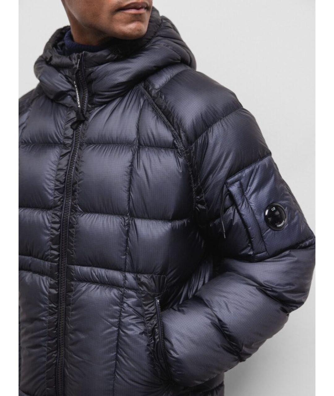 CP COMPANY Темно-синяя полиэстеровая куртка, фото 3