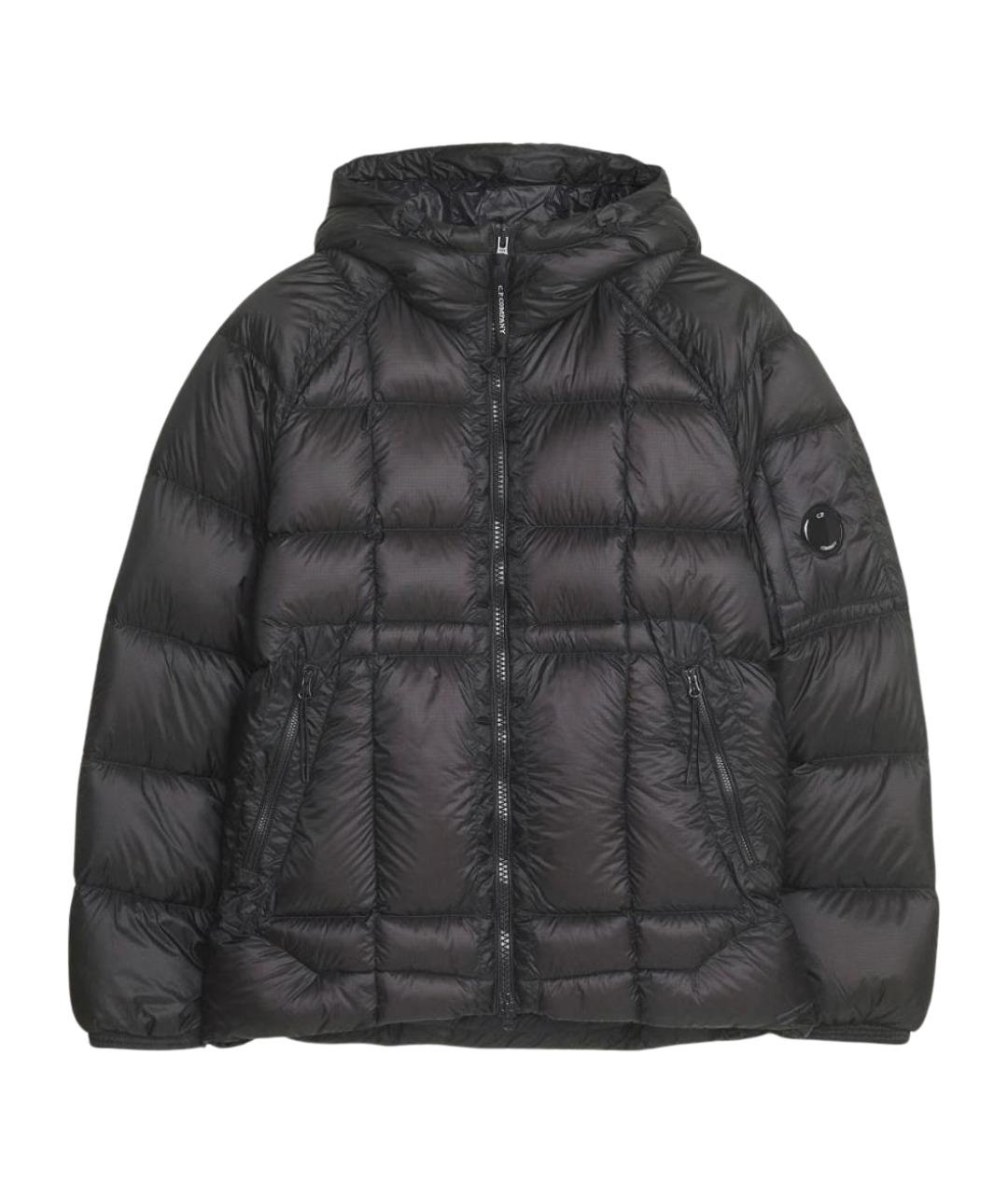 CP COMPANY Черная полиэстеровая куртка, фото 1