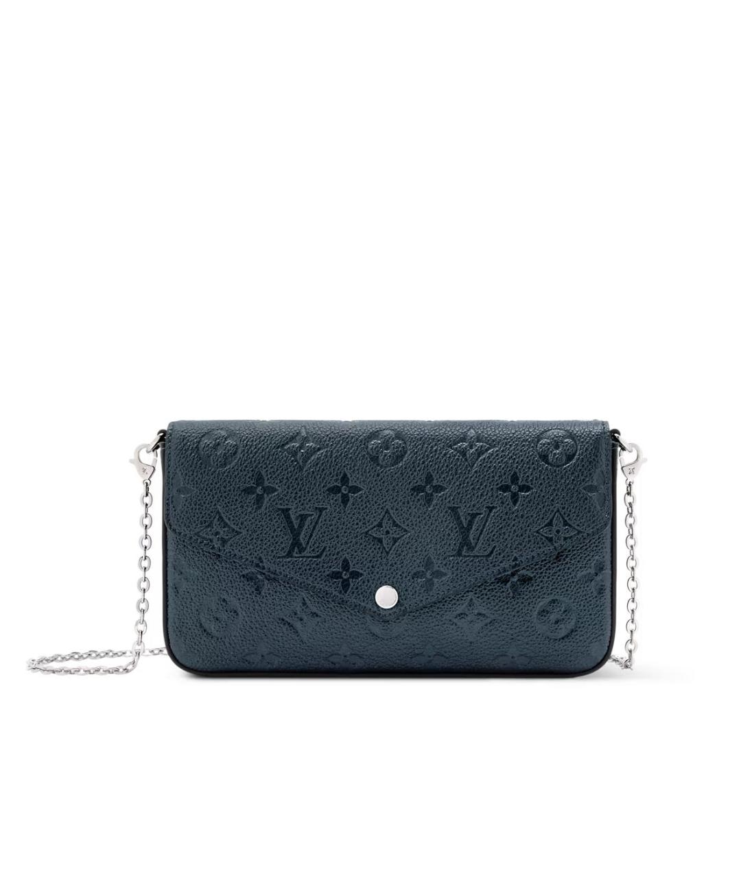 LOUIS VUITTON Синяя сумка через плечо, фото 6