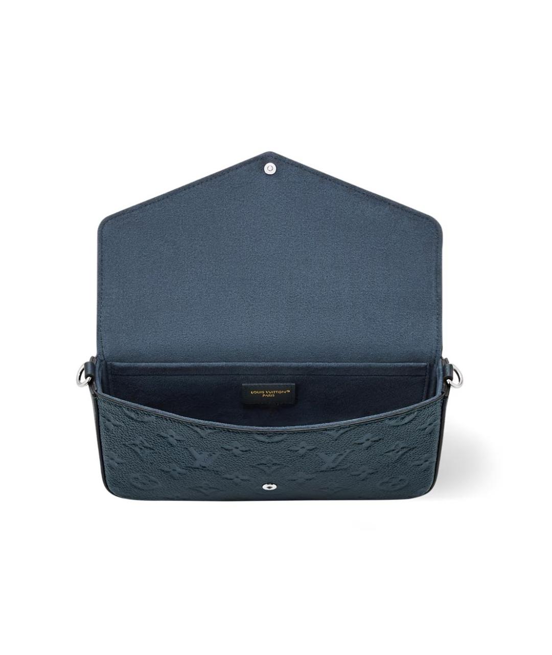 LOUIS VUITTON Синяя сумка через плечо, фото 3