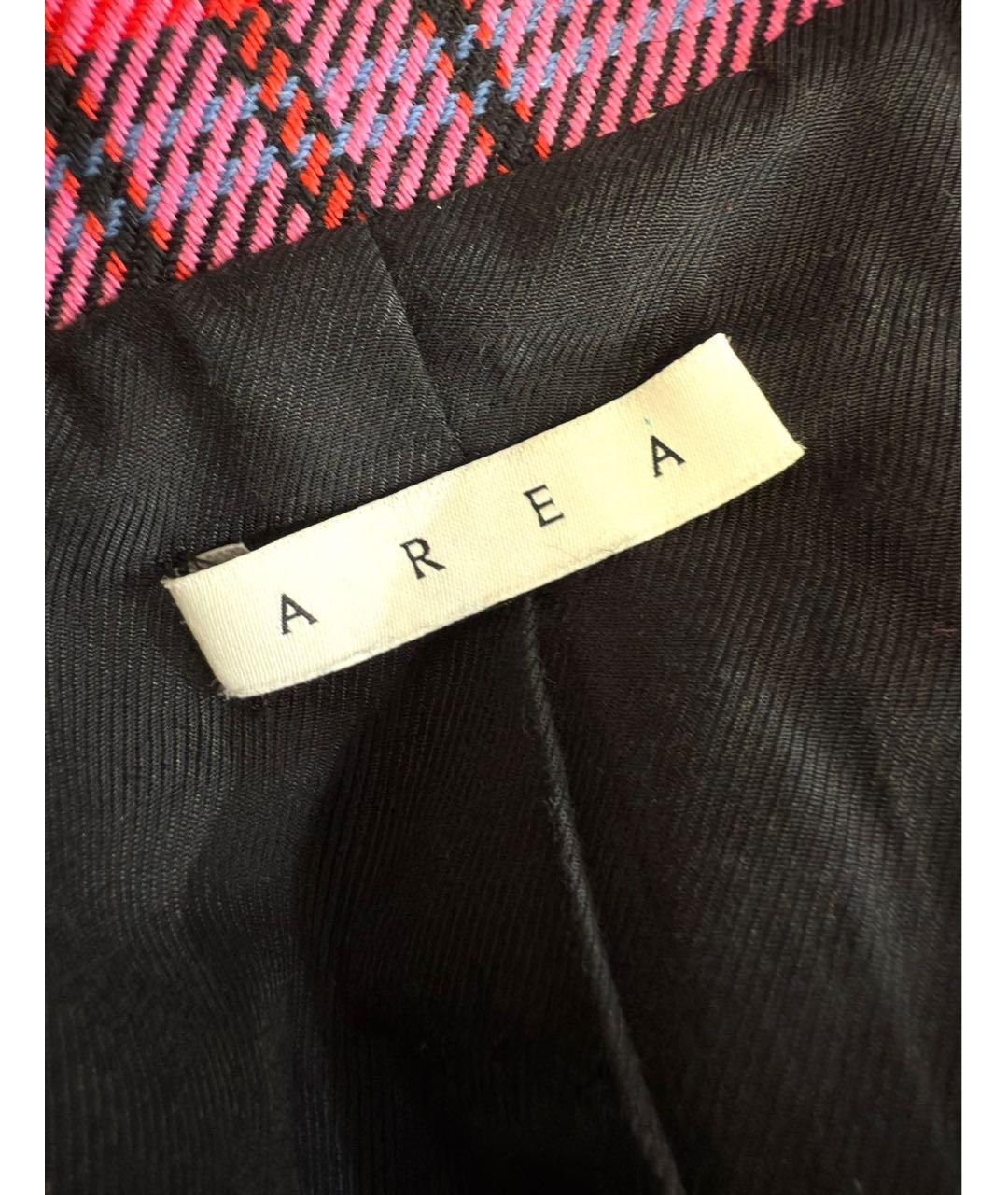 AREA Розовый хлопковый жакет/пиджак, фото 3