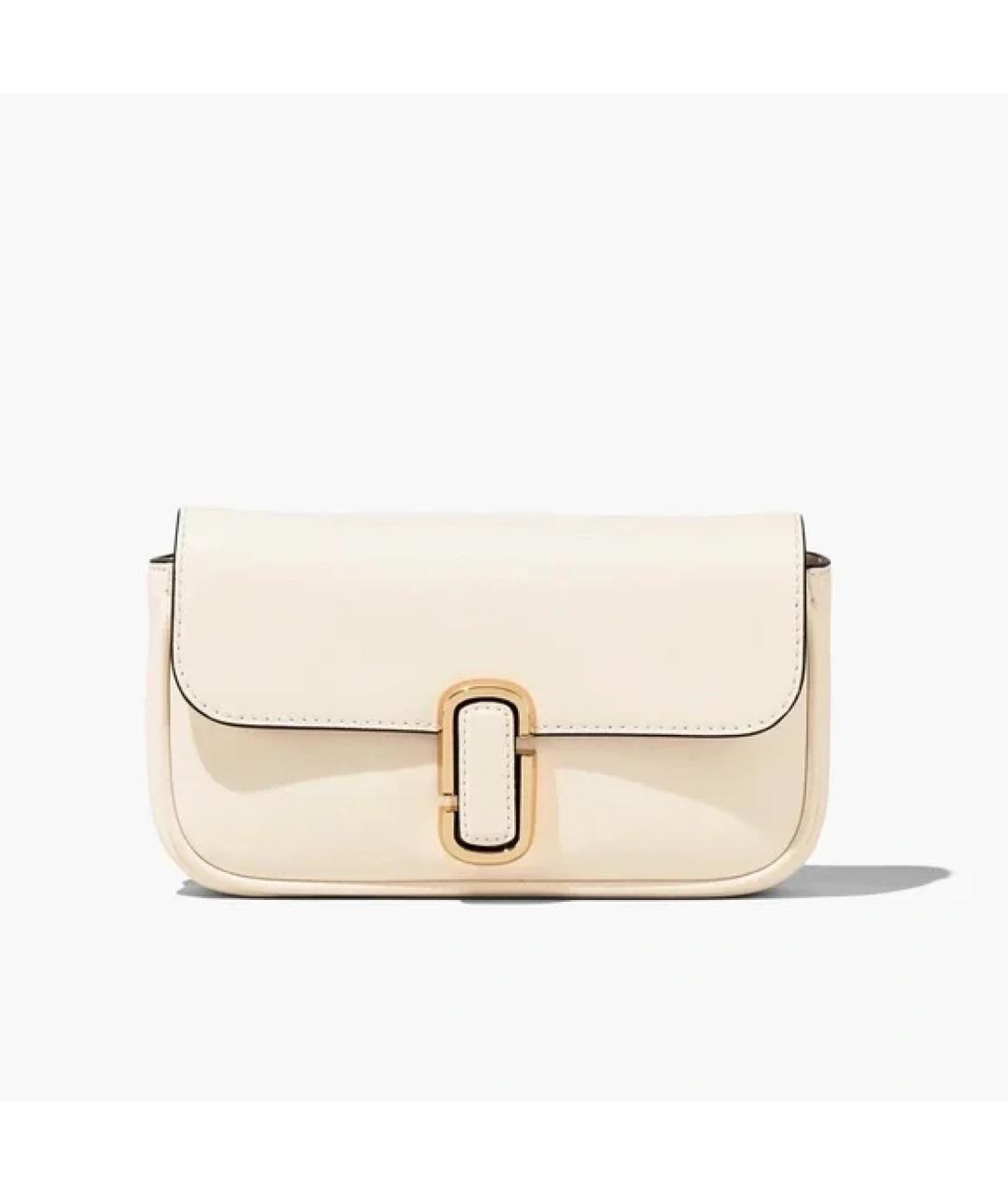 MARC JACOBS Бежевая кожаная сумка через плечо, фото 2