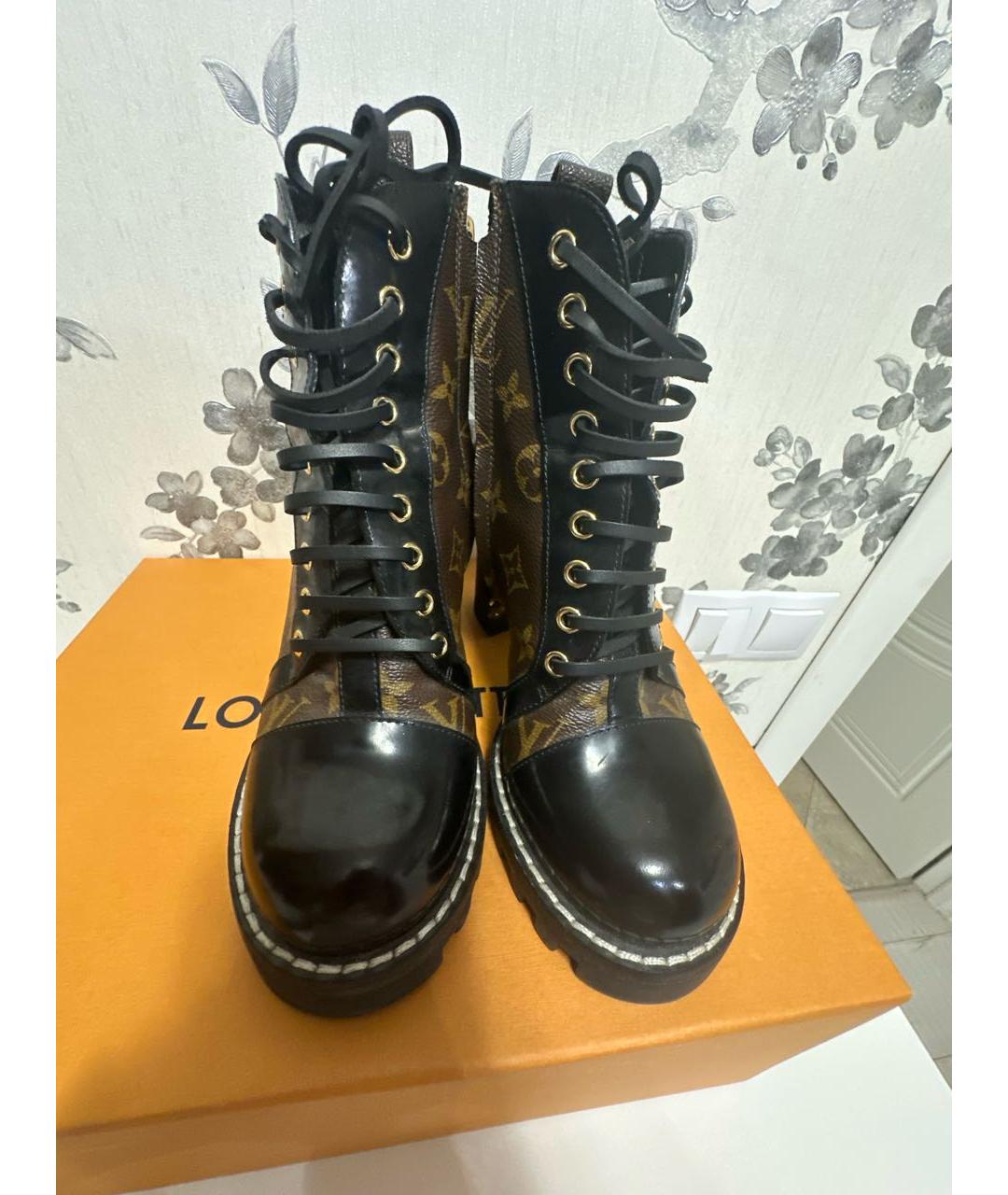LOUIS VUITTON Мульти кожаные сапоги, фото 4