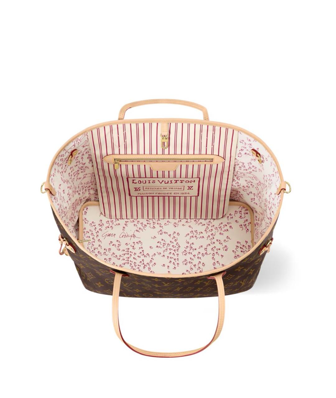 LOUIS VUITTON Бежевая сумка через плечо, фото 4