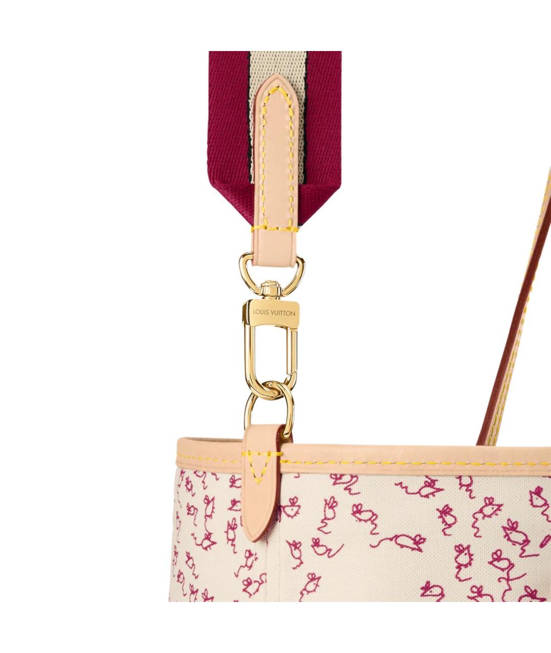 LOUIS VUITTON Бежевая сумка через плечо, фото 3