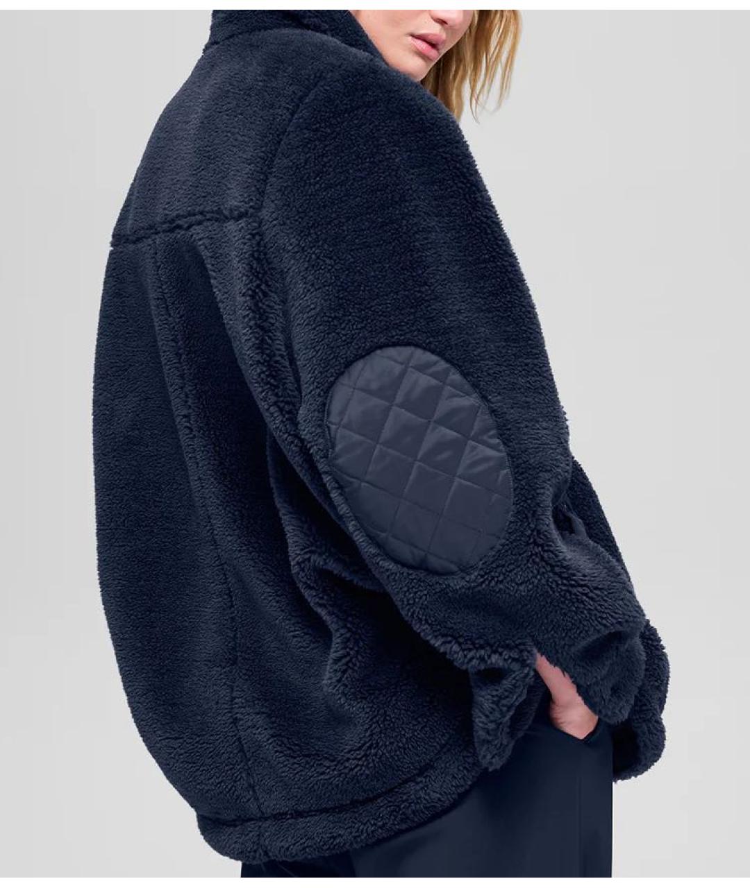 ALO YOGA Темно-синяя куртка, фото 2