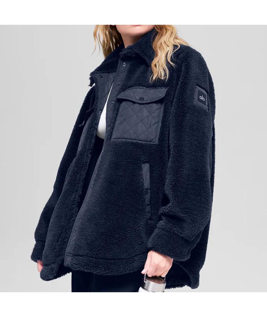 ALO YOGA Темно-синяя куртка, фото 4