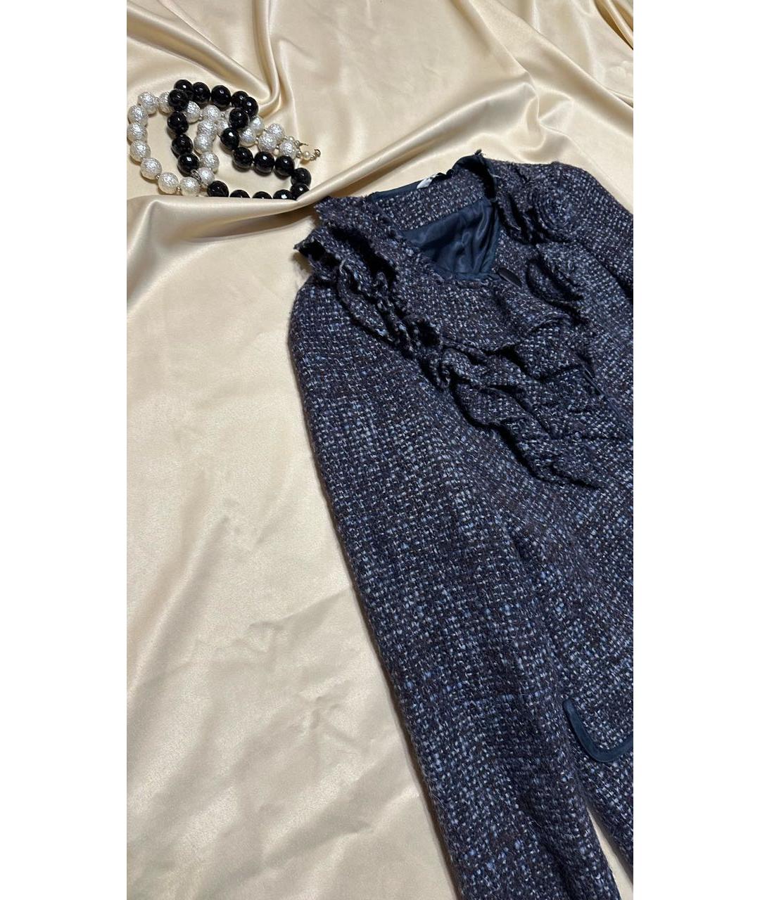 LIU JO Серый шерстяной жакет/пиджак, фото 4