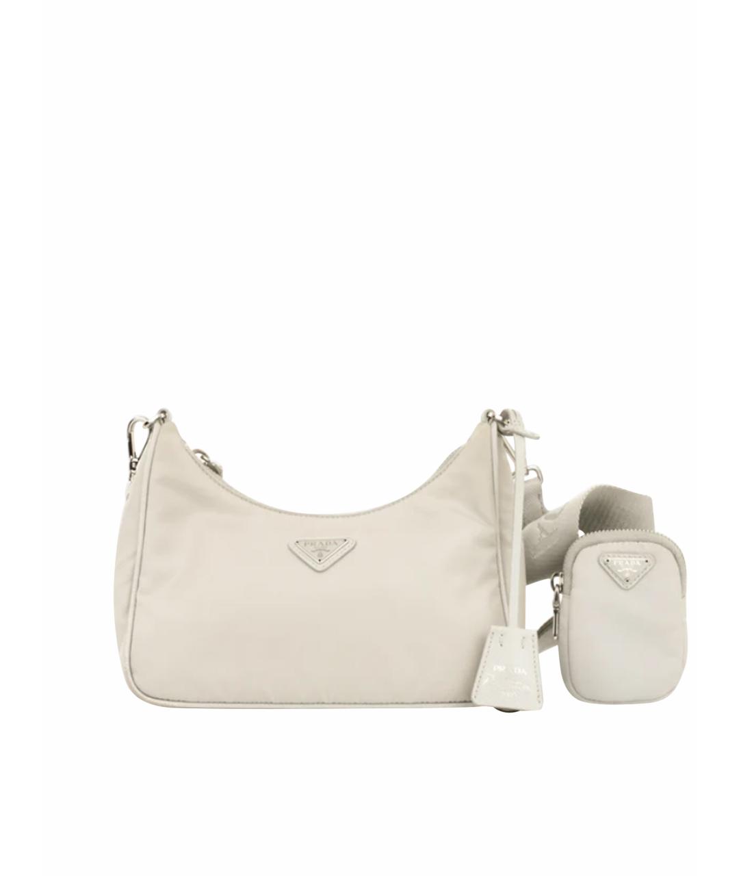 PRADA Белая сумка через плечо, фото 1