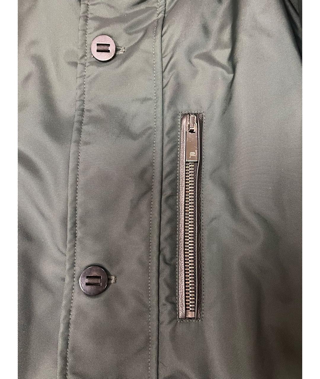 PORSCHE DESIGN Зеленая полиэстеровая парка, фото 4