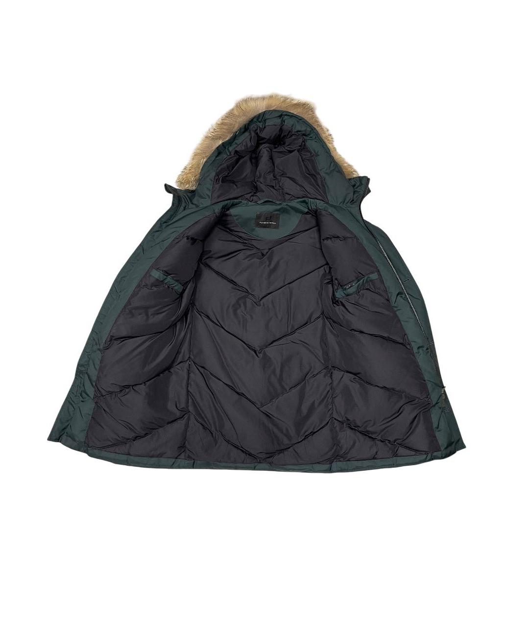 PORSCHE DESIGN Зеленая полиэстеровая парка, фото 3