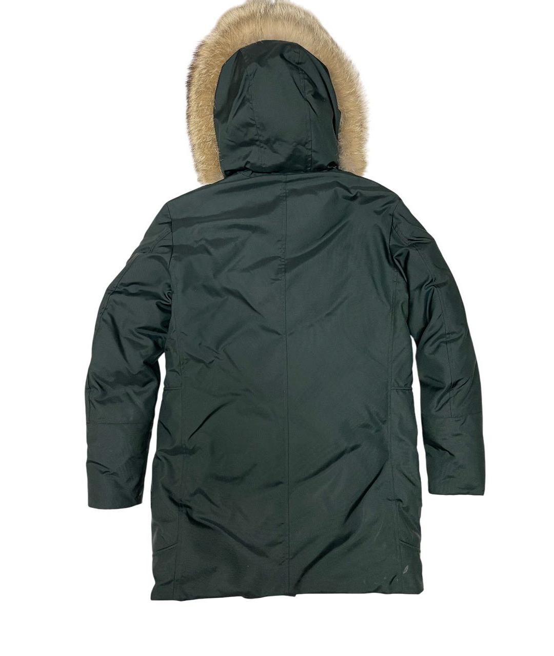 PORSCHE DESIGN Зеленая полиэстеровая парка, фото 2