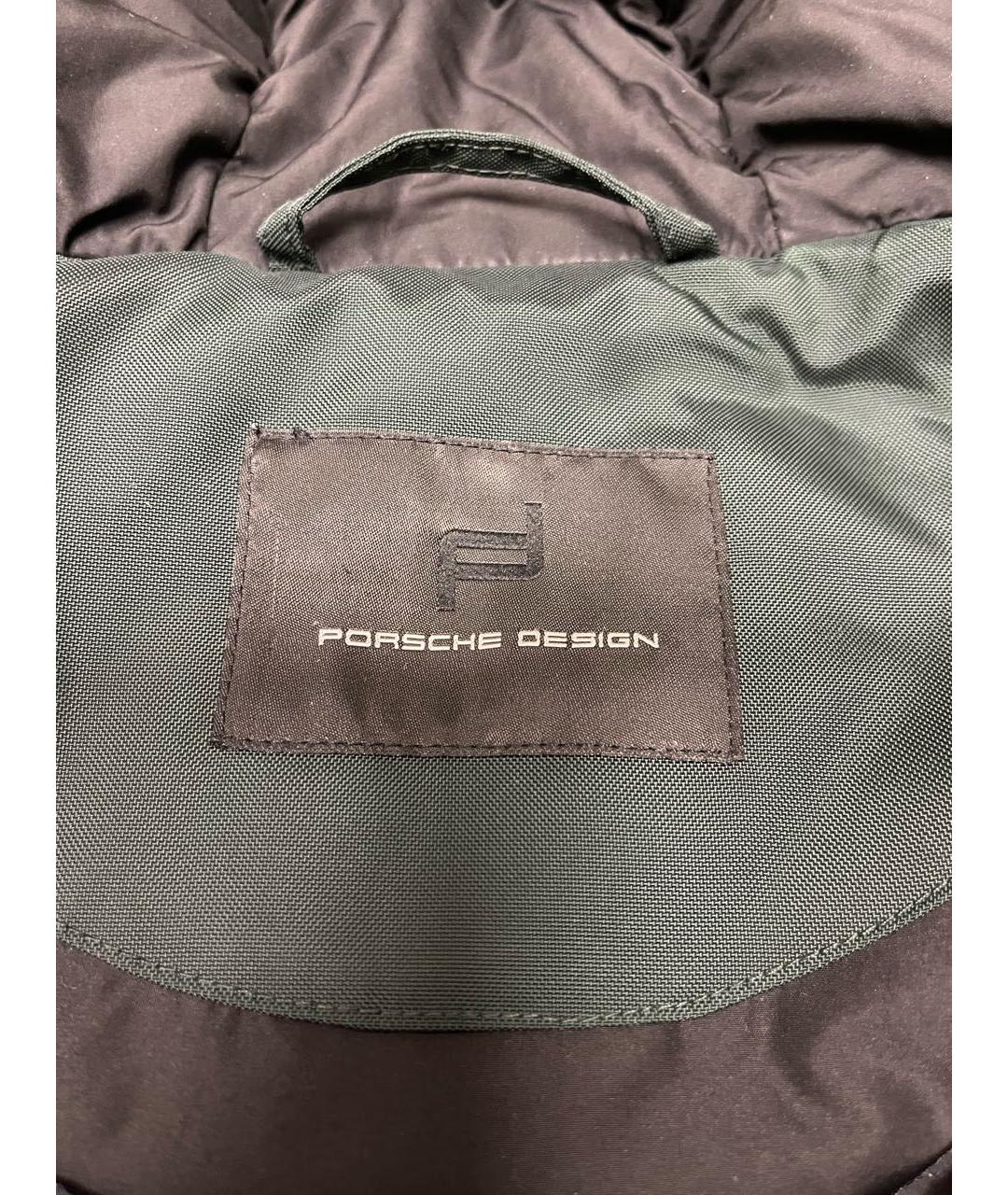 PORSCHE DESIGN Зеленая полиэстеровая парка, фото 5