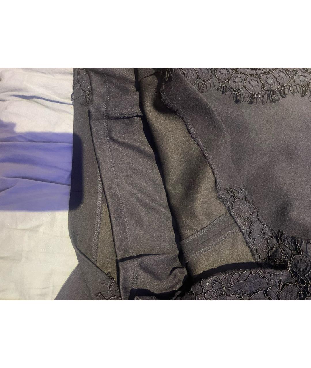 RALPH LAUREN Темно-синее полиэстеровое вечернее платье, фото 5