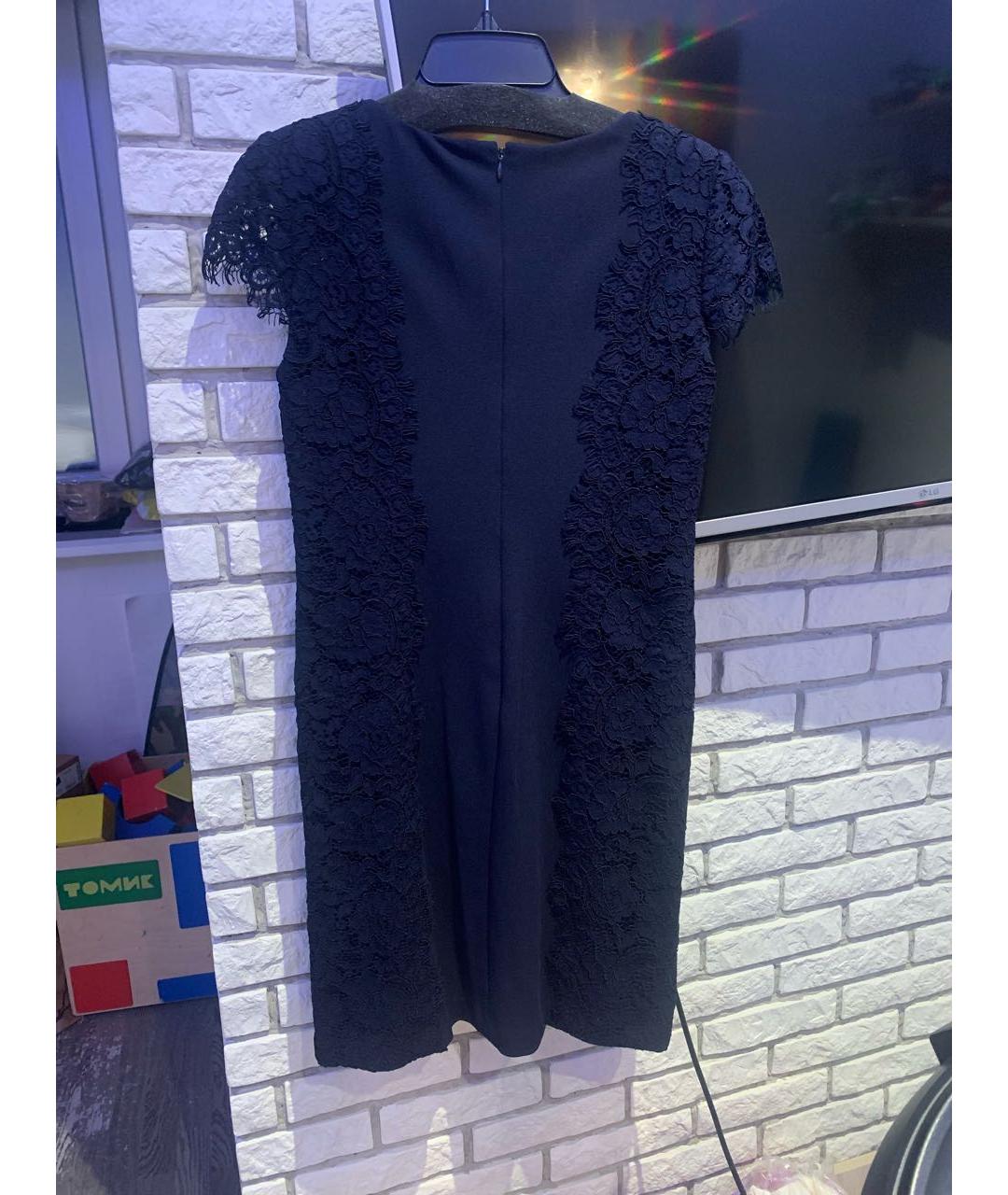 RALPH LAUREN Темно-синее полиэстеровое вечернее платье, фото 2