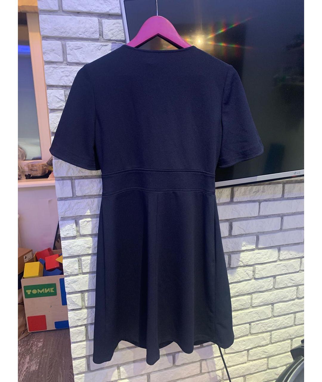 RALPH LAUREN Темно-синее полиэстеровое повседневное платье, фото 2