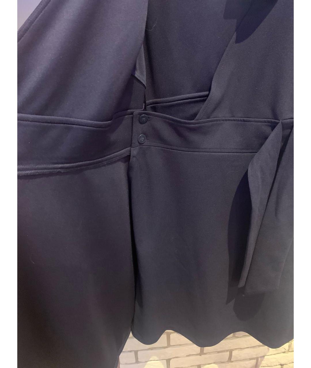 RALPH LAUREN Темно-синее полиэстеровое повседневное платье, фото 6