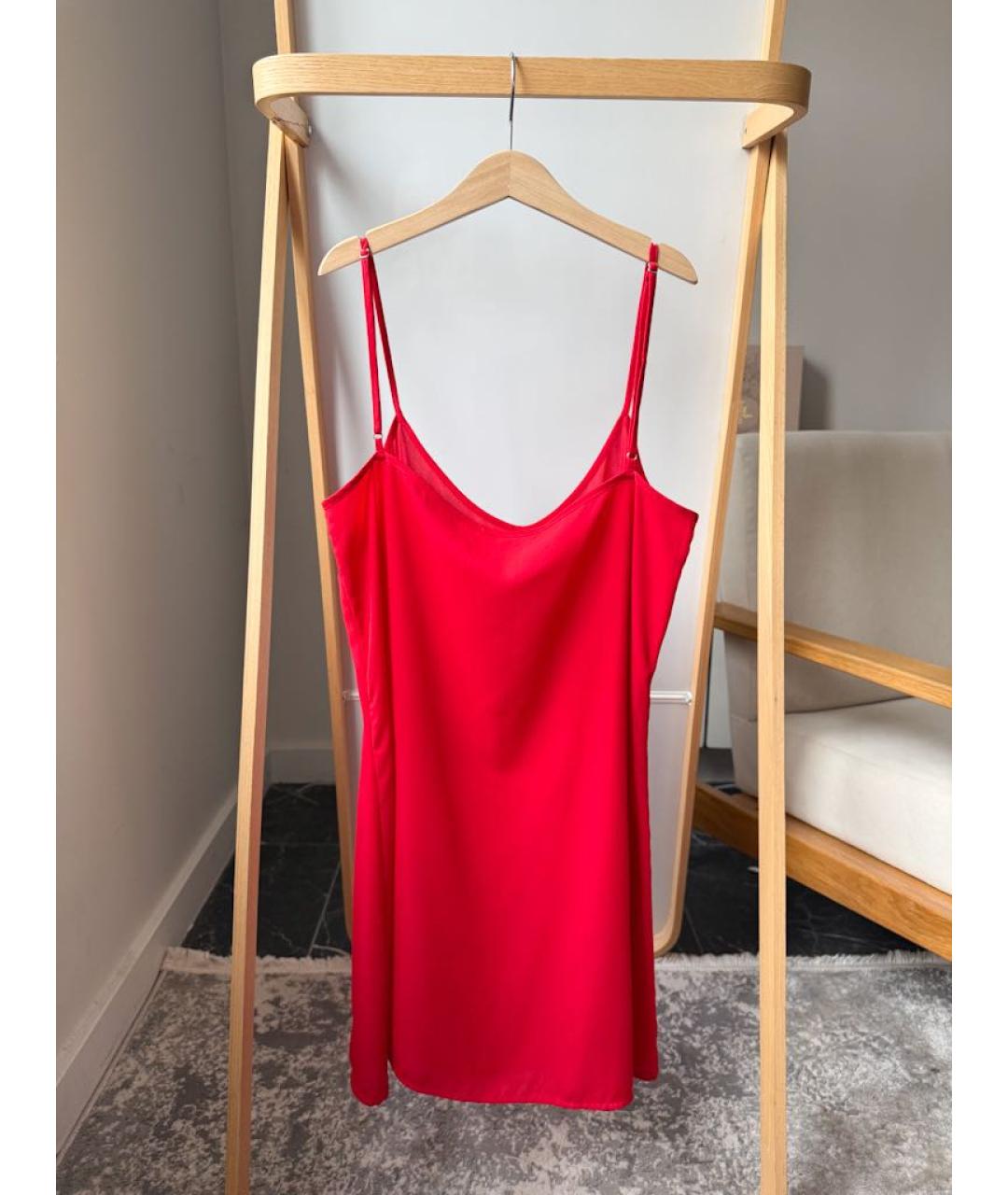 SALONI Красное вечернее платье, фото 2