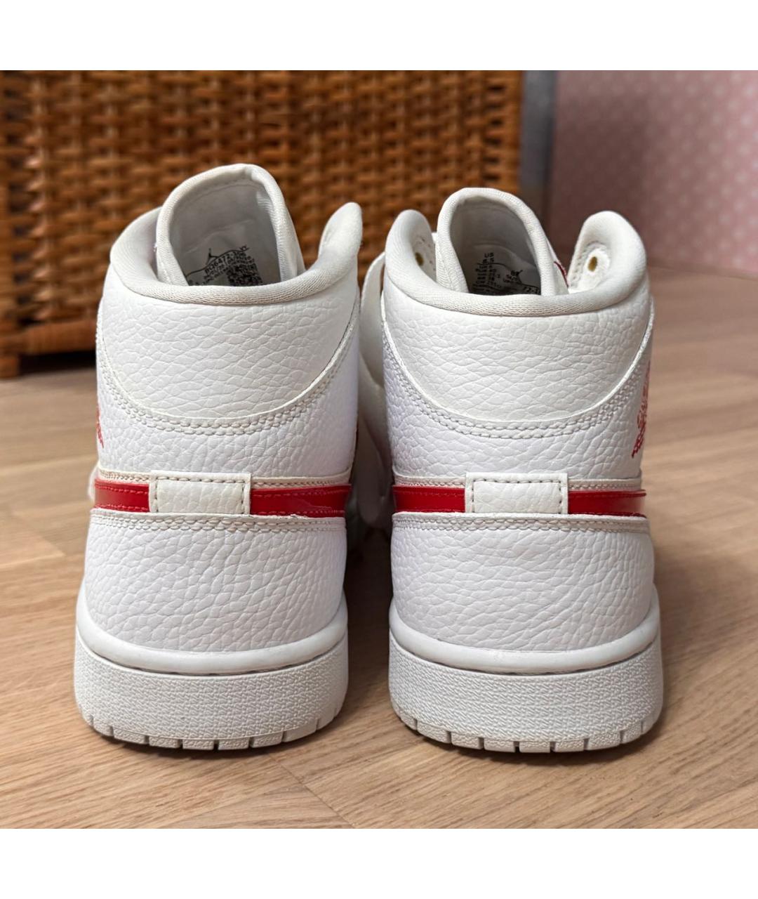 NIKE Белые кожаные кеды, фото 3